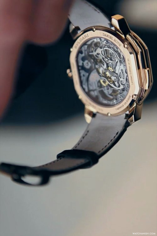 watchanish:   Bvlgari x Daniel Roth Carillon Tourbillon in rose gold  