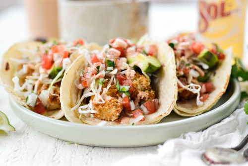 baja fish tacos · simply scratch