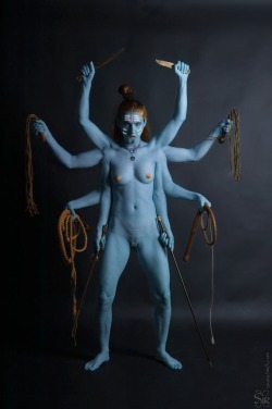 sir-x-art:  SM Kali See more strange BDSM