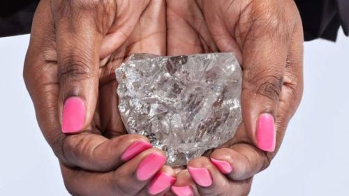 2nd largest gem quality diamond in history (1,111 carats), found recently by Lucara Diamonds in the 