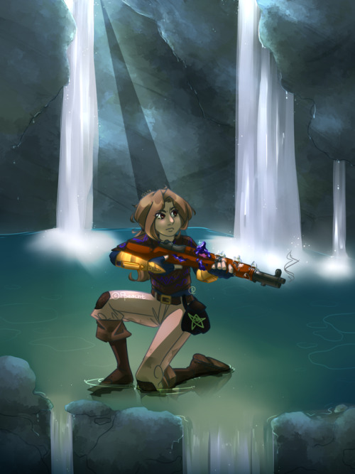 Commission for an anonymous client of their D&amp;D character, Momonga.Thank you so much for com