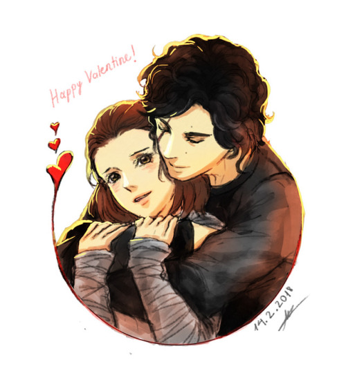 To all couples in this world and Reylo: Happy Valentine’s day.To all the single ones like me: May th