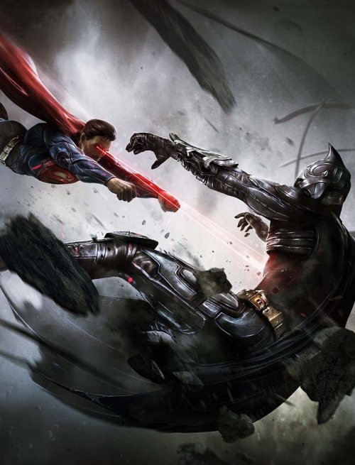 XXX superheroes-or-whatever:  Batman vs Superman photo