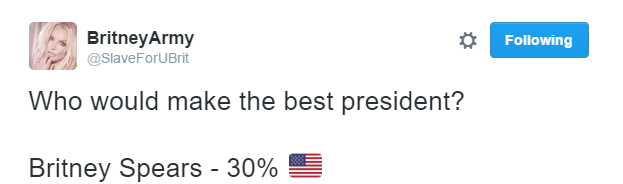 c-bassmeow: pornandmariah:  slaveney:  the public has spoken #Britney2020  Excuse