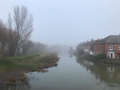 Misty day on the Witham..#landscapephotography #lincolnshire #riverwitham #lincoln #photography #pho