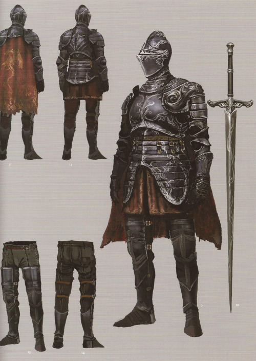 candlemaiden:Drakeblood KnightDark Souls 2 Design Works