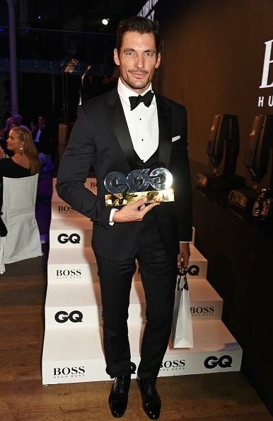 officialdavidgandy:  The Most Stylish Man of 2015! David Gandy was honored by @BritishGQ