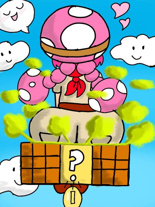 yoshizilla-rhedosaurus:Toadette farting always makes my day and nites better than they should!Large 