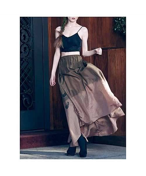 ombre-style:Flowing Skirt