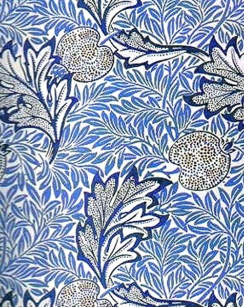 huariqueje:William Morris designs British 1834-1896- -Tulip and Willow,  1973  -  Watercolour-  Appl