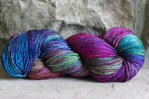 hiddenpurls:Celebrate 10 years of Malabrigo with new colorway “Aniversario” (shown in Ma