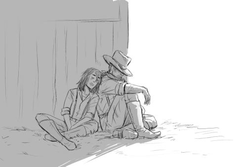 reddeadvoid: Someone once asked for Arthur and John actually getting along but I don’t remembe