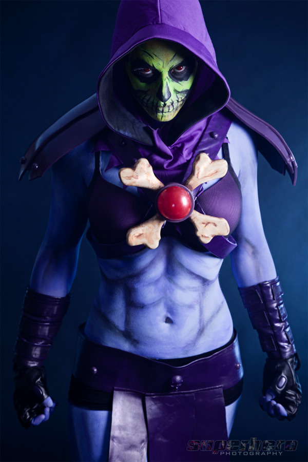 comicbookcosplay:  jarednz:  Lady Skeletor cosplay! Sourced [x]  The epicness that