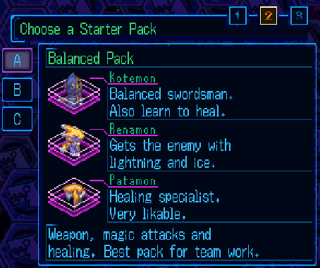 Digormon World 3 starter Digormon. I don’t know which one I want to fucking use less this is bullshit.