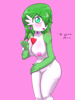 Mio Gardevoir is so shy, my heart flutters ~&lt;3