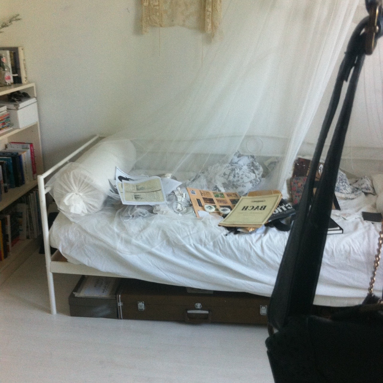 apothecium:  My bedroom (on a very, very tidy day). People always call it the junk-yard