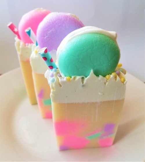  ♡ Sugared Macaroon Homemade Soap by TheLittleSoapStore ♡ 