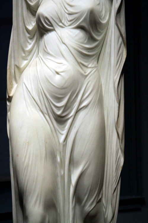 possuntquiapossumvidentur:Chauncey Bradley Ives - Undine rising from the waters (detail)