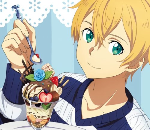 kiri-thirsty: Funfact: Eugeo is suggested to be spoon feeding Kirito in this particular illustration