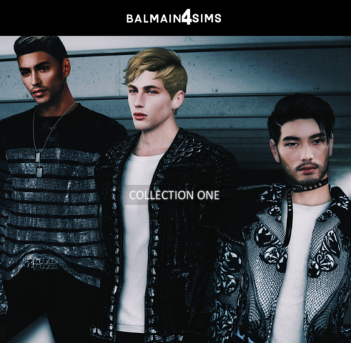 circasim: balmainforsims: SHOP THE COLLECTION &gt;  It’s here! I’m very excited