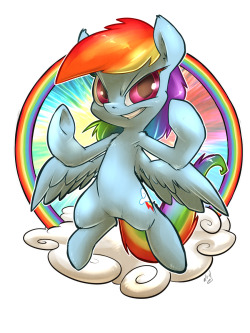 atryl:  Rainbow Dash Badge another badge