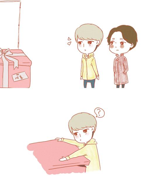 hanayoritae:  ♥ luhan’s present for sehun~ ♥ 
