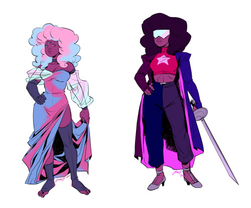 fmdinisio:Tried to switch roles between Ruby and Sapphire, from the episode “the Answer” my favorite