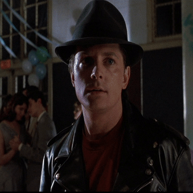 Two Of My Favorite Little Scenes From BTTF Part II Are The Moments Where Marty Stops To Watch His Parents