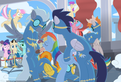 ponyperverts:  Some more general Wonderbolts