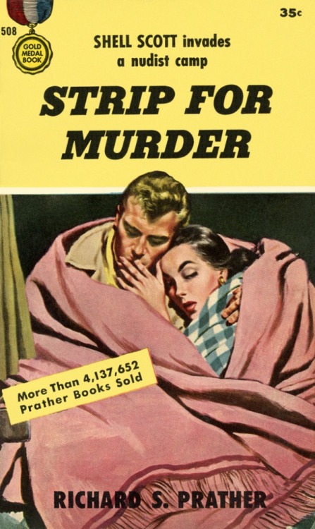 pulpcovers:Strip for Murder (1955) bit.ly/1AAtQQZ