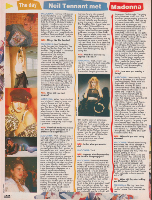 madonnasfault:@ErsatzShane 30 years ago this week in #SmashHits #Madonna interviewed by #NeilTennant