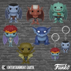 fyeahgargoyles:  entearth:New from @OriginalFunko! 1000 years ago, superstition and the sword ruled. It was a time of darkness, it was a world of fear, it was the age… of #Gargoyles! And where is Elisa???  And Hudson&hellip;