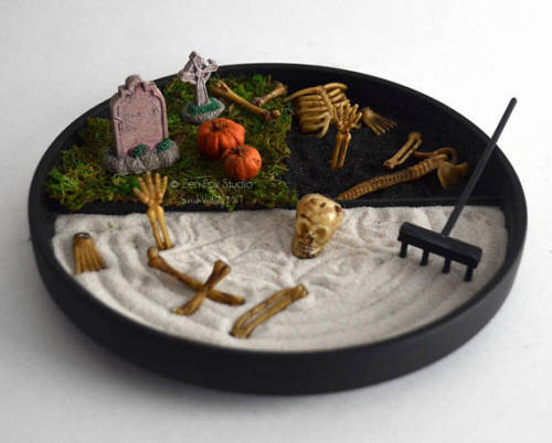 snootyfoxfashion: Spooky Zen Gardens by ZenFoxStudiox / x
