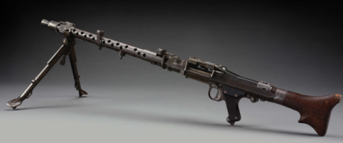 peashooter85:German MG-34 machine gun, World War II.from Morphy’s Auctions