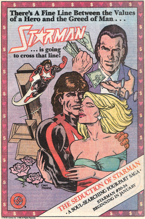 Starman  Starman was created by Roger Stern (writer) and Tom Lyle (penciler). Stern had been wr