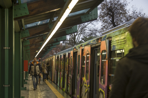 zhse-to-oneiro: aenigmaepoche:Kifisia train station Kifisia, Greece Barbara Blue© I miss this p