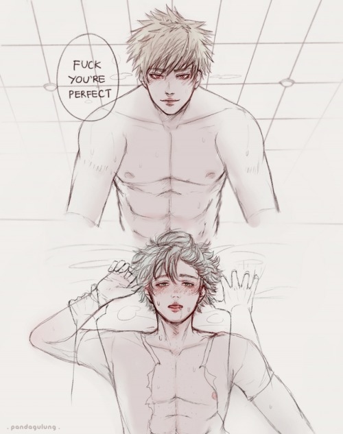 Kacchan had kissed him. And kissed him. Again and again.Fuck, you’re perfect.He’d said t