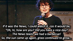 obsessingmuch:  It’s difficult to stay connected to joy if you watch the News.