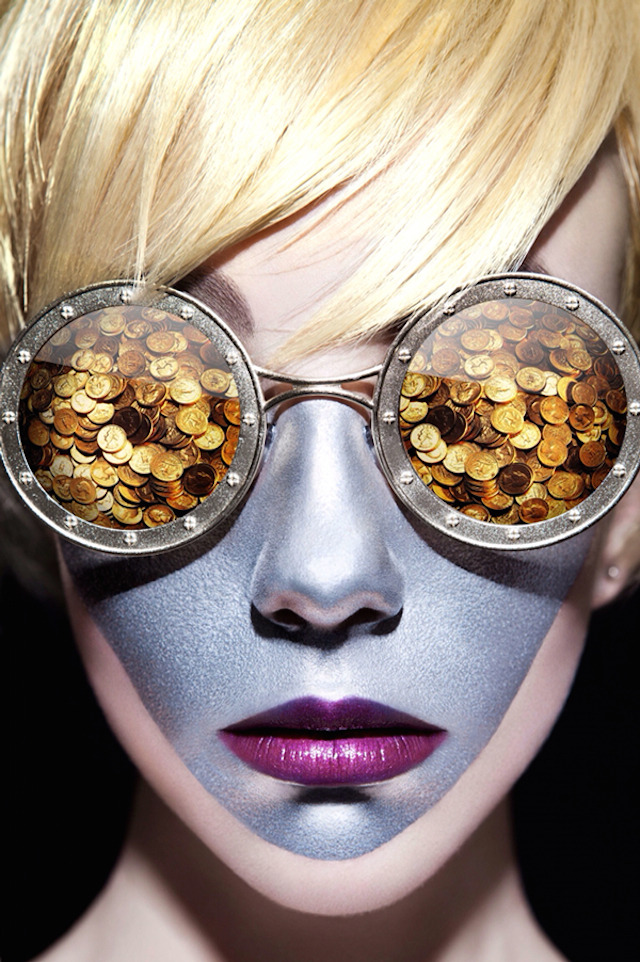 fer1972:  Reflecting Glasses Portraits by Huainan Li 