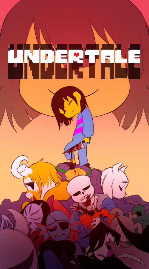 결국 이걸 그렸다.
UNDERTALE :)