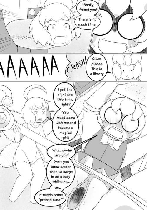 sexyrobotfactory:Here’s the first batch of pages for the first issue of Magical Breeder Deia.