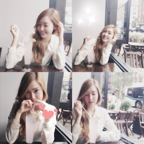 sica-lovely:  Sy__Jessica: So hot!! Something cold to drink?