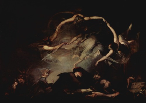 darkenedapples:The Shepherd’s Dream - Henry Fuseli