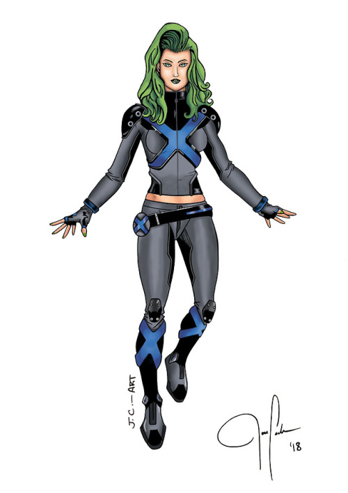 Polaris (X-Men Blue) By Jose ColonHere’s something to make it up.