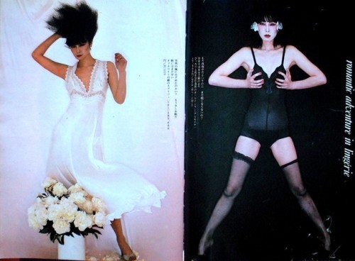 mononoowari:   PLAYBOY 1975年8月  山口小夜子 X  沢渡朔   