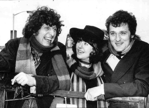 nodoctorimthedoctor:The Doctor, Sarah Jane Smith, and Harry Sullivan. BROT3, 1974-1975.