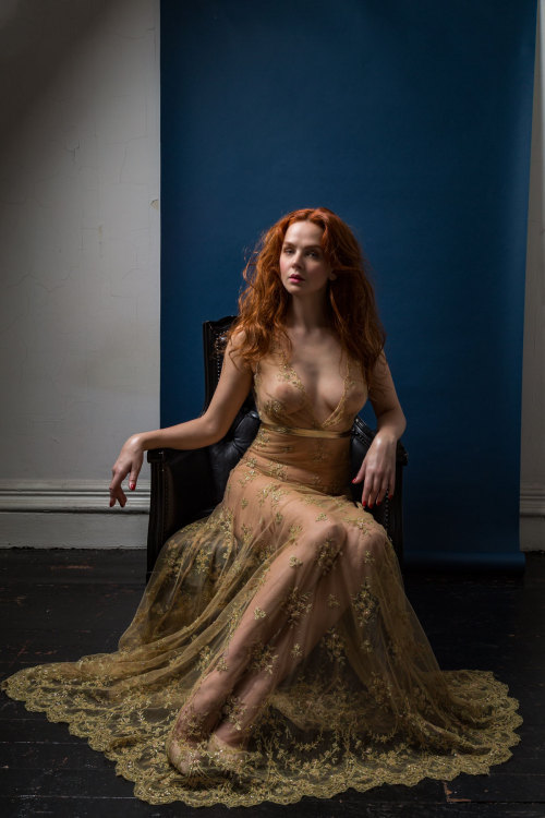 Loveday London ‘Goddess’ Boudoir Gown ~ Model: Tiah Eckhardt-Delaney ~ Photographer: Joaquin Trujill