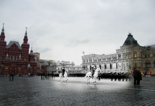 fuldagap: Red Square during the Great Patriotic War and Now. 