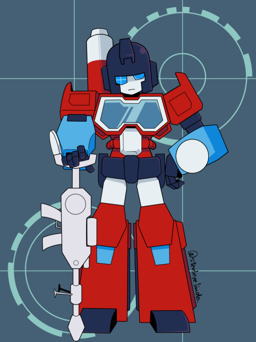 steeleyelinda:Request :” please draw Wreckers Perceptor with his sniper gun?”requests&ra