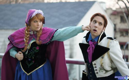 Me as Anna and my boyfriend as HansCostumes made by mePhotos by www.facebook.com/pages/Eurob